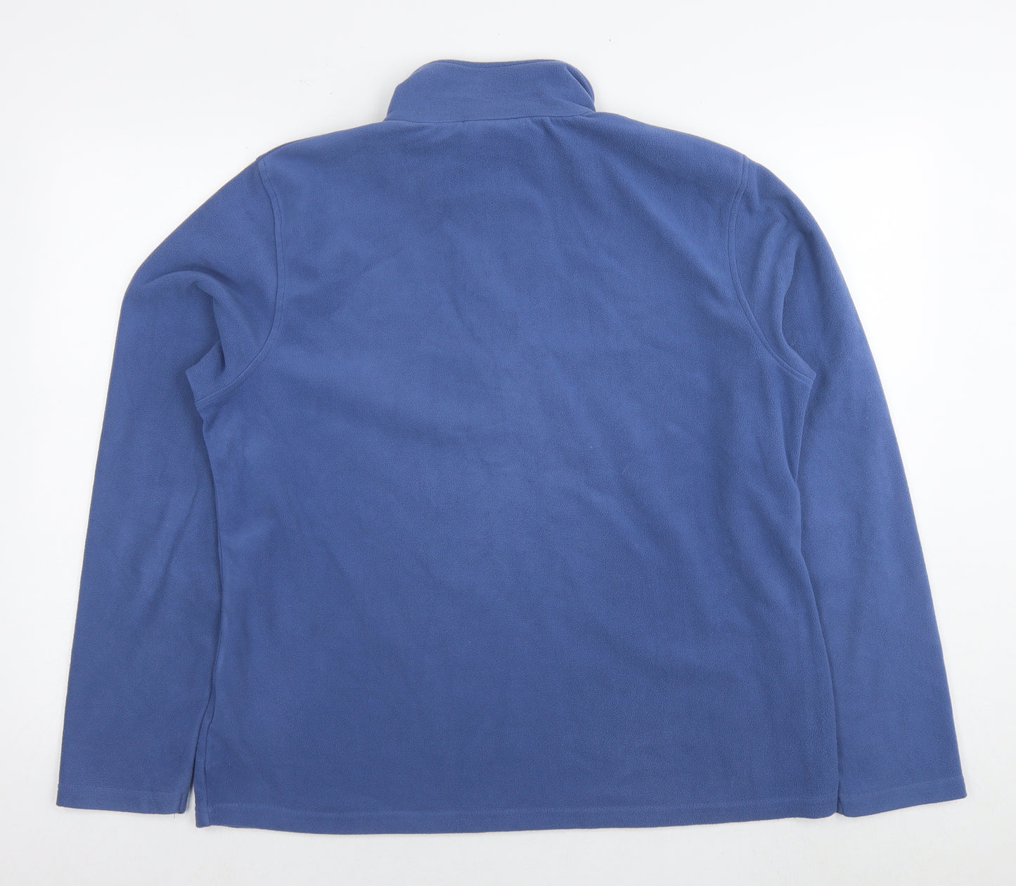 Mountain Warehouse Mens Blue Polyester Pullover Sweatshirt Size XL