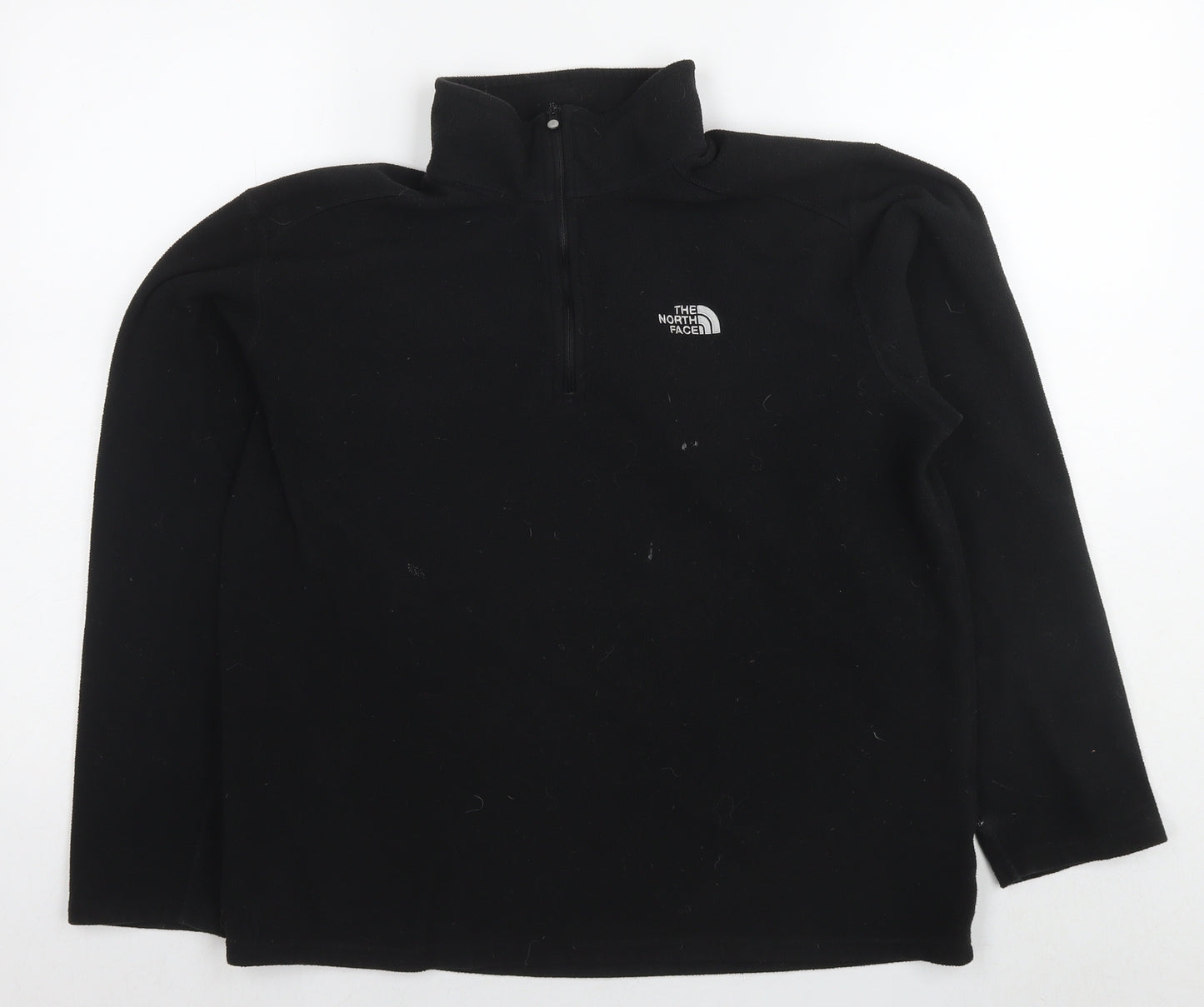 The North Face Mens Black Polyester Pullover Sweatshirt Size L
