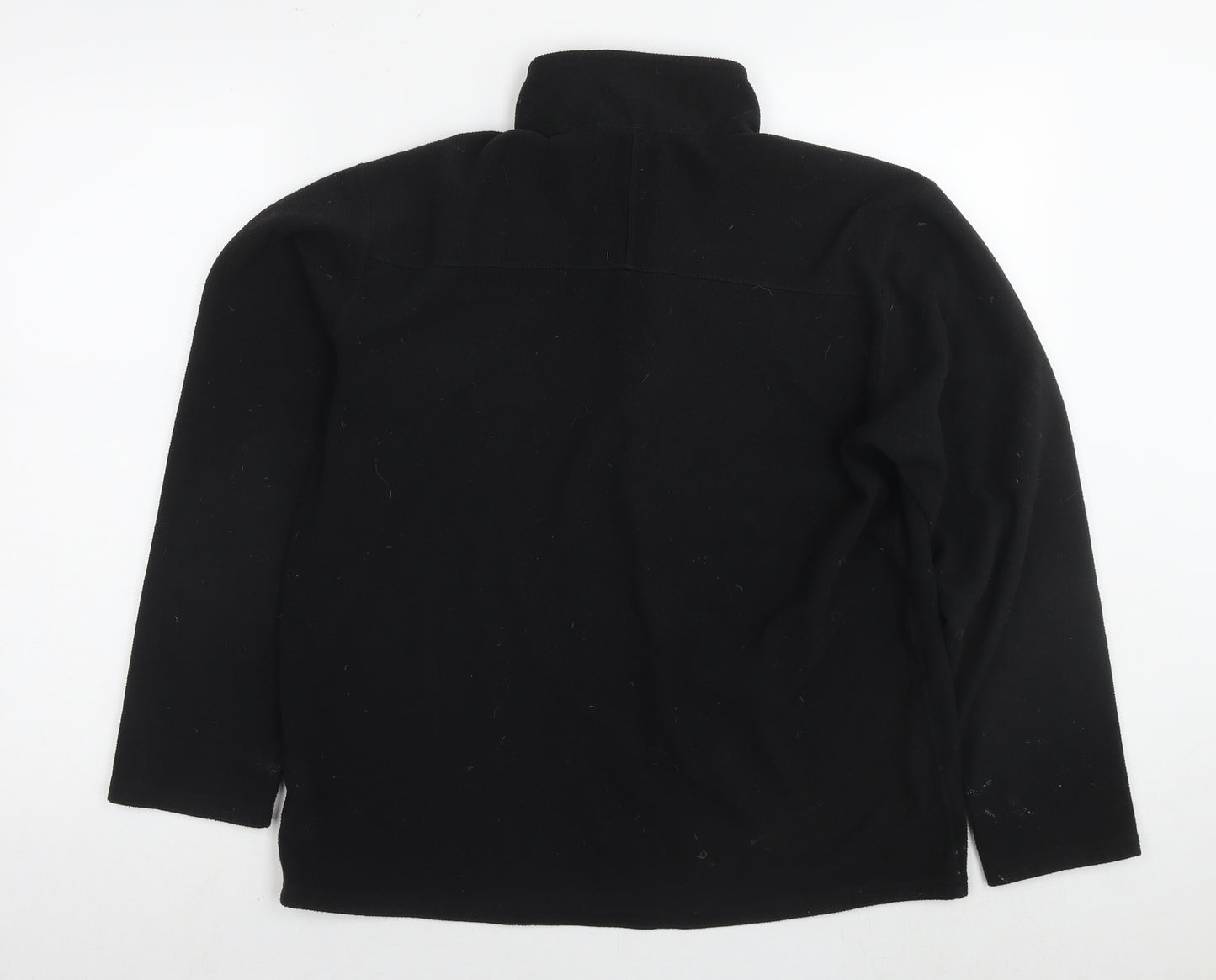 The North Face Mens Black Polyester Pullover Sweatshirt Size L