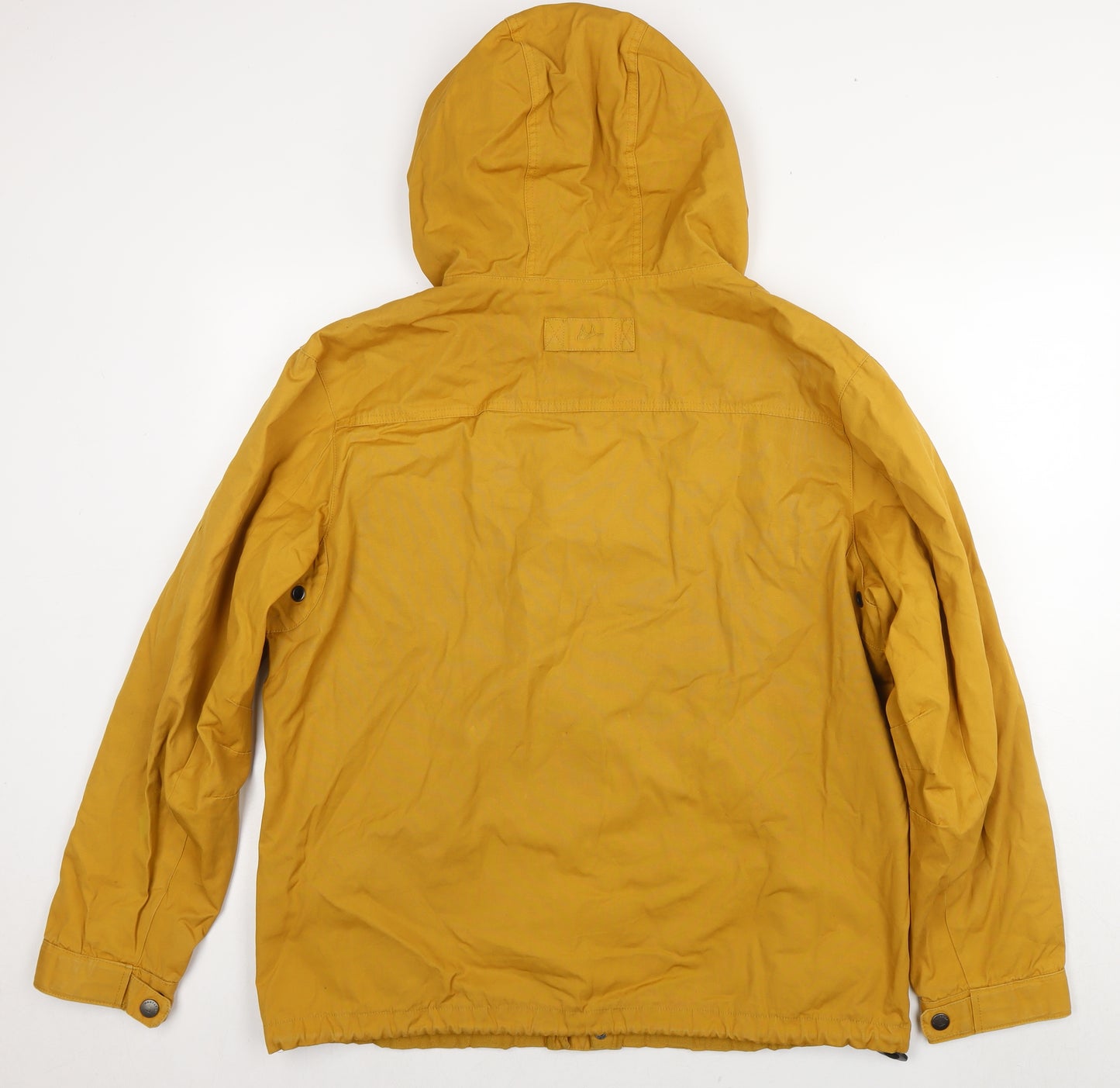 MANTARAY PRODUCTS Mens Yellow Parka Jacket Size L Zip