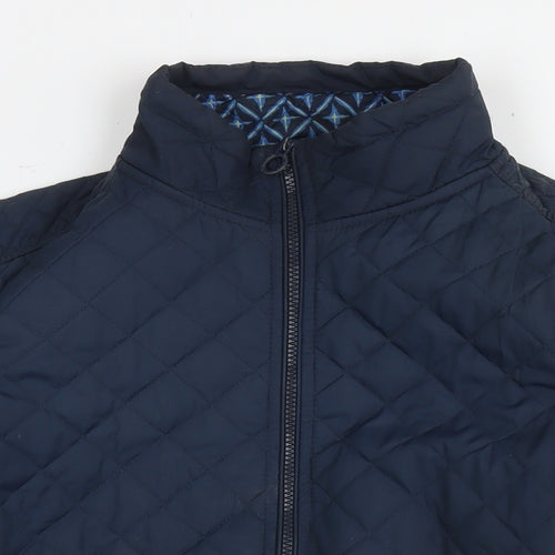 Regatta Womens Blue Quilted Jacket Size 18 Zip