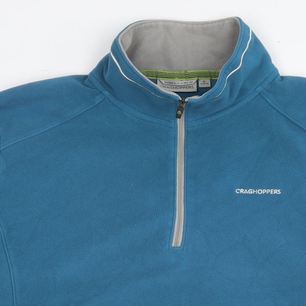 Craghoppers Mens Blue Polyester Pullover Sweatshirt Size XL