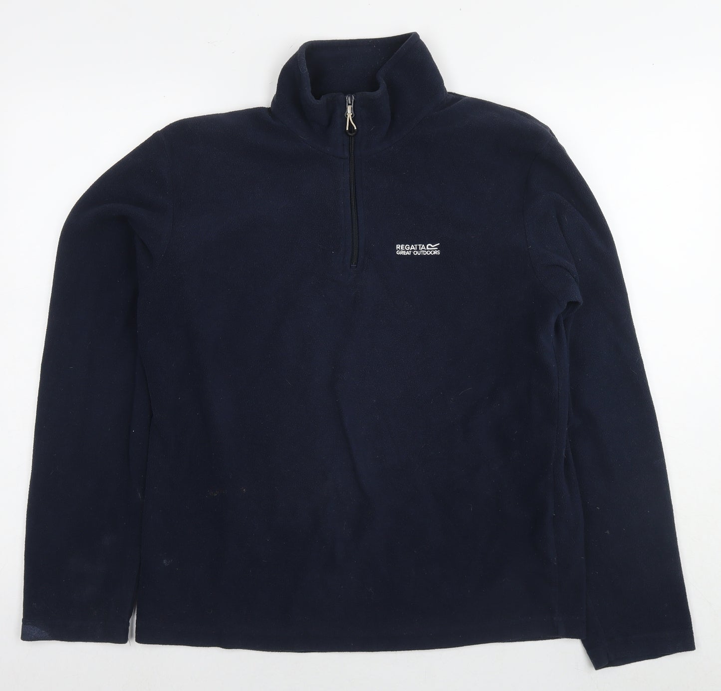 Regatta Mens Blue Polyester Pullover Sweatshirt Size M