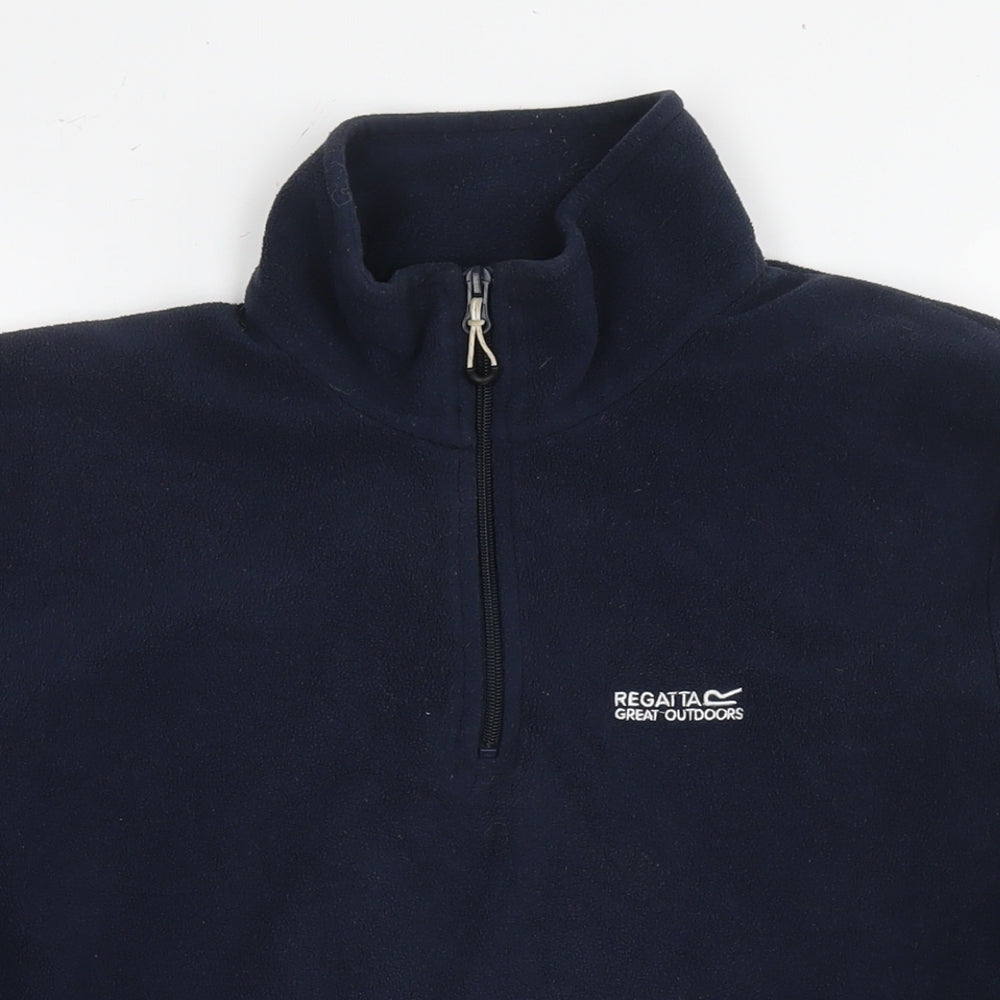 Regatta Mens Blue Polyester Pullover Sweatshirt Size M