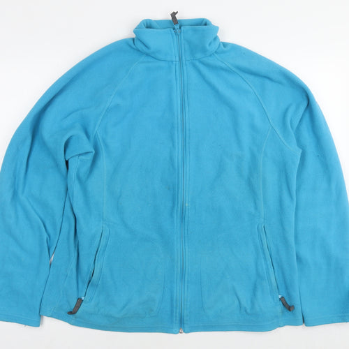 Berghaus Womens Blue Jacket Size 18 Zip