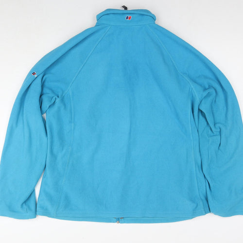 Berghaus Womens Blue Jacket Size 18 Zip