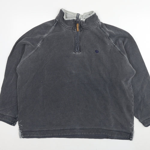 Fat Face Mens Grey Cotton Pullover Sweatshirt Size XL