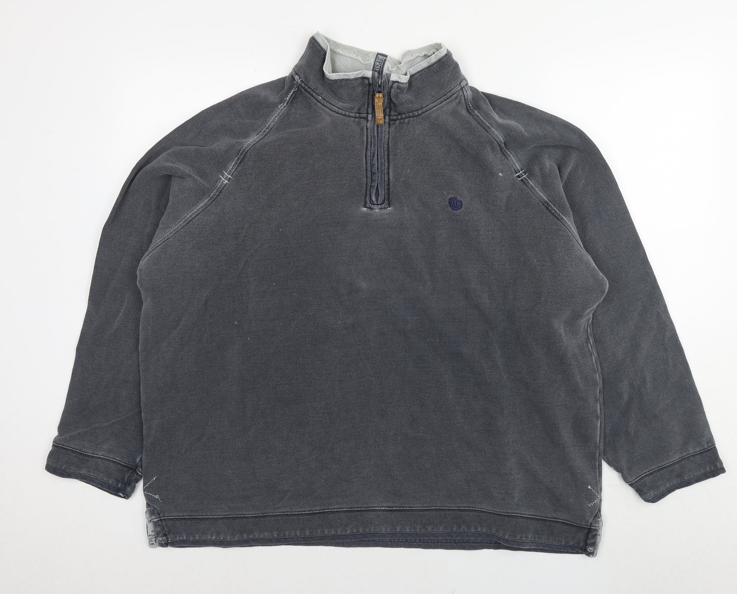 Fat Face Mens Grey Cotton Pullover Sweatshirt Size XL