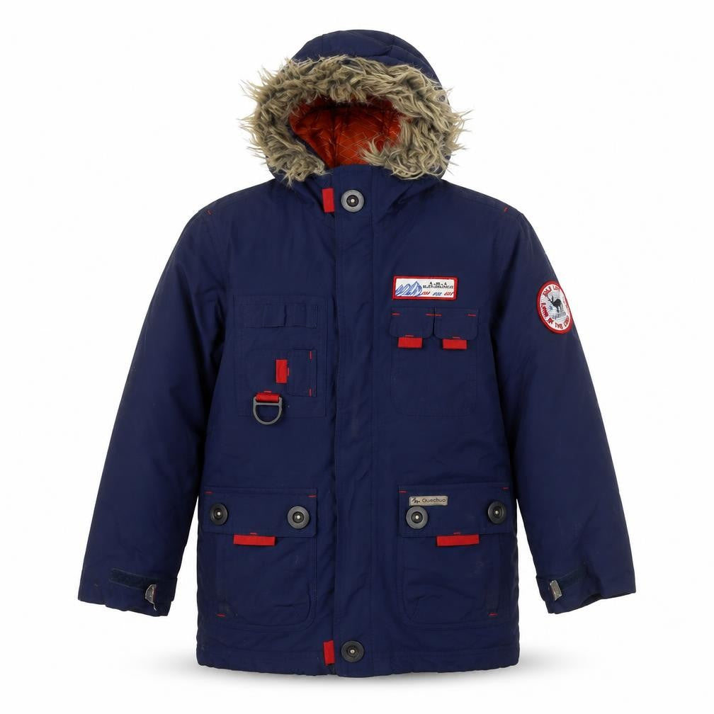 Decathlon Boys Blue Jacket Size 6 Years Zip