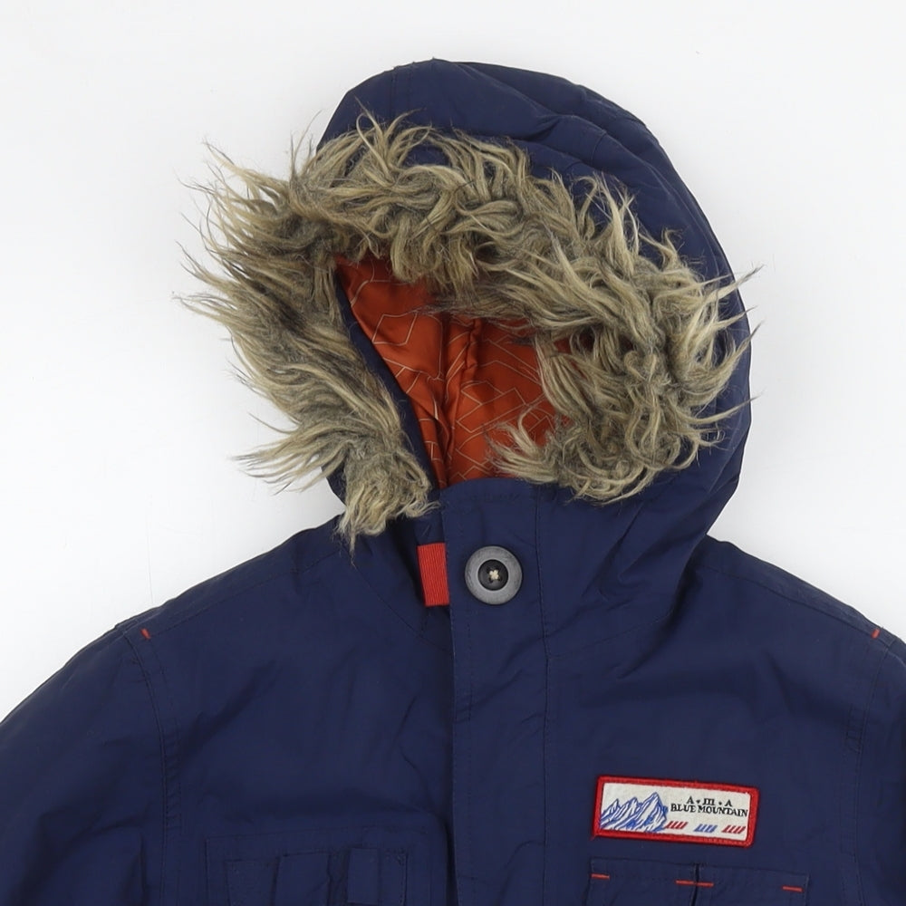 DECATHLON Boys Blue Jacket Size 6 Years Zip