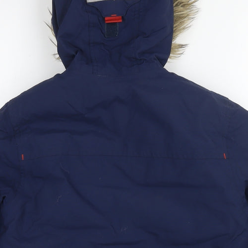 DECATHLON Boys Blue Jacket Size 6 Years Zip