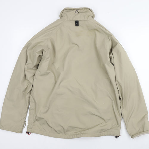Berghaus Womens Beige Jacket Size 12 Zip - Reversible