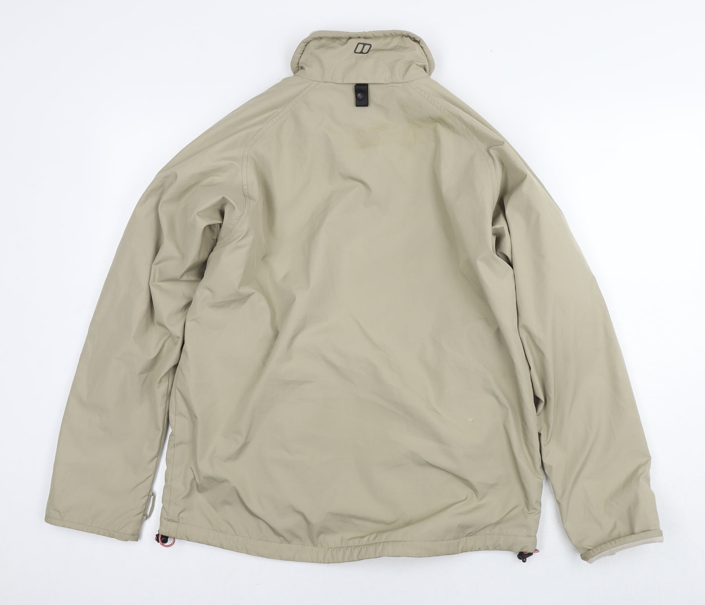 Berghaus Womens Beige Jacket Size 12 Zip - Reversible
