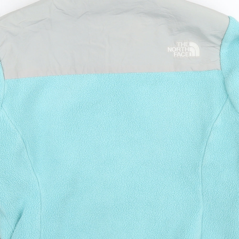 The North Face Womens Blue Jacket Size XS Zip