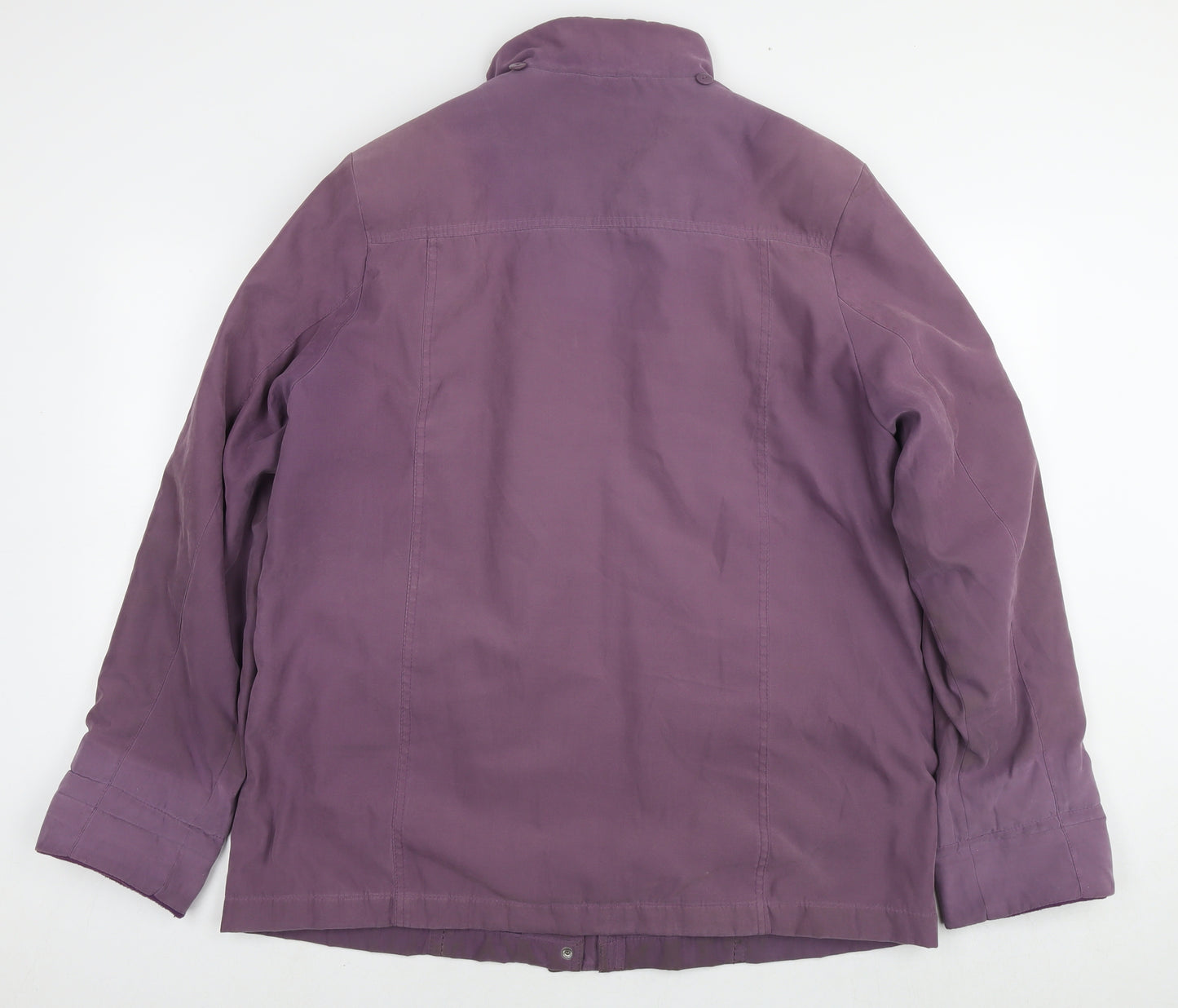 EWM Womens Purple Jacket Size 18 Zip