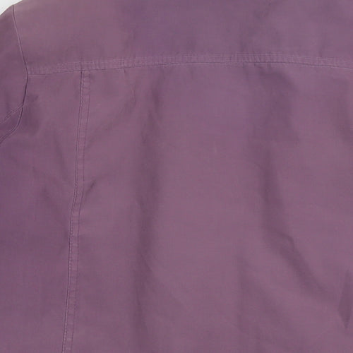 EWM Womens Purple Jacket Size 18 Zip