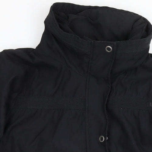 Bench Mens Black Parka Jacket Size XL Zip