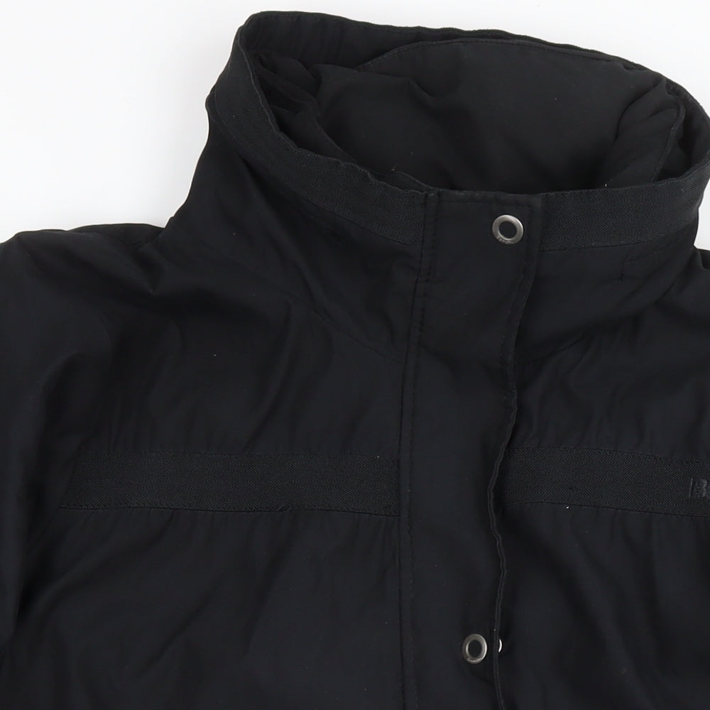 Bench Mens Black Parka Jacket Size XL Zip
