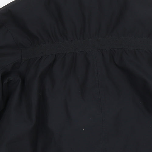 Bench Mens Black Parka Jacket Size XL Zip