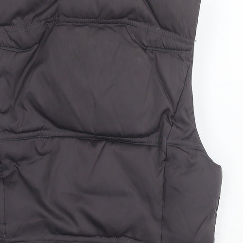 White Stuff Womens Brown Gilet Waistcoat Size 10 Zip