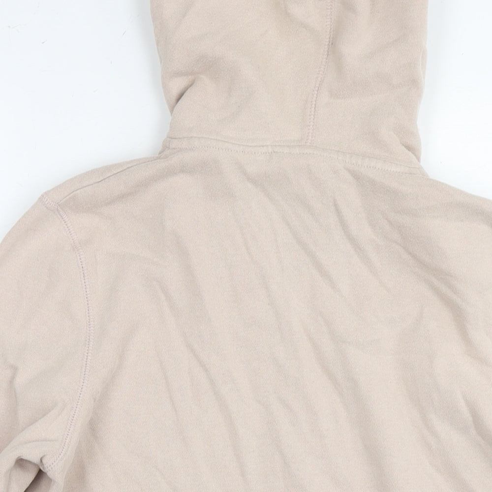 TOG24 Womens Beige Polyester Full Zip Hoodie Size 10 Zip