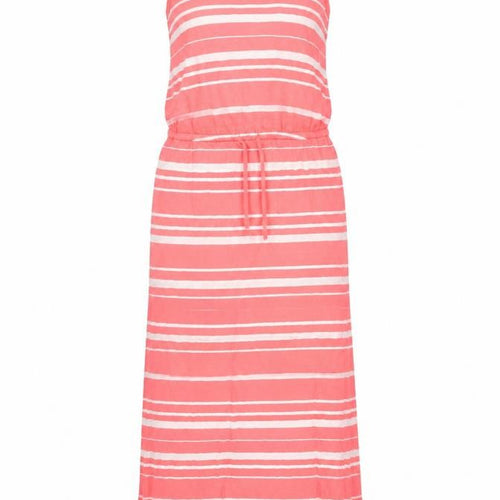 Gap Womens Pink Striped Cotton Tank Dress Size S Scoop Neck Pullover