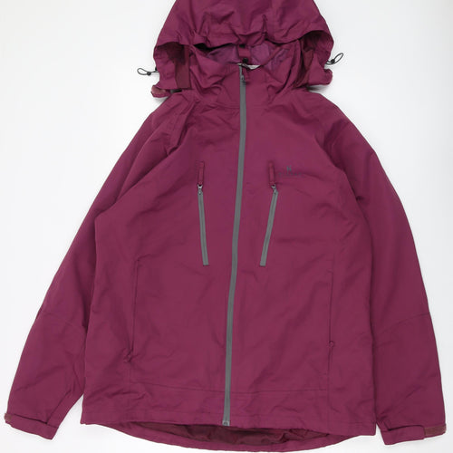 Hi Gear Womens Purple Jacket Size 18 Zip