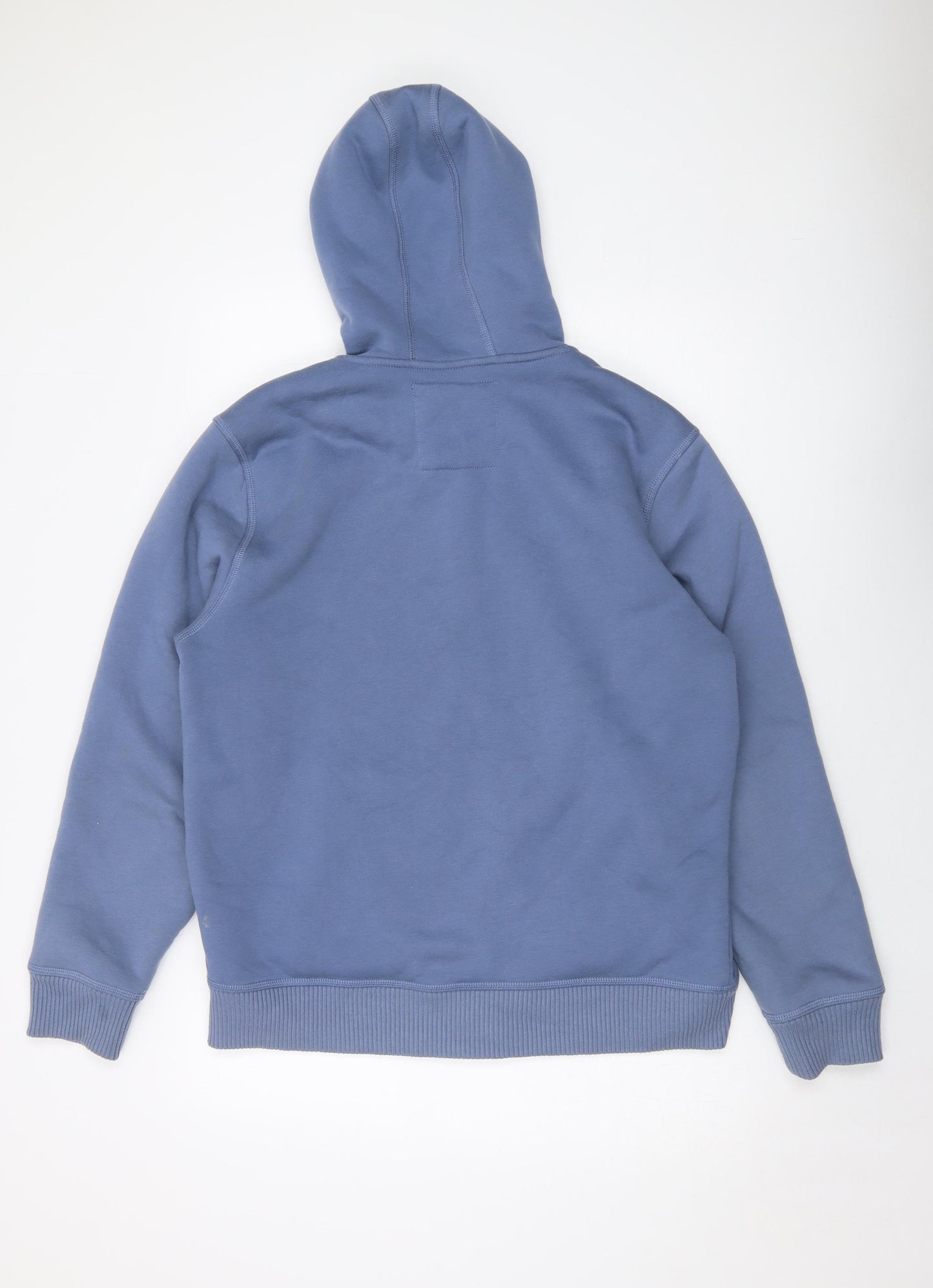 Gap Mens Blue Cotton Full Zip Hoodie Size L