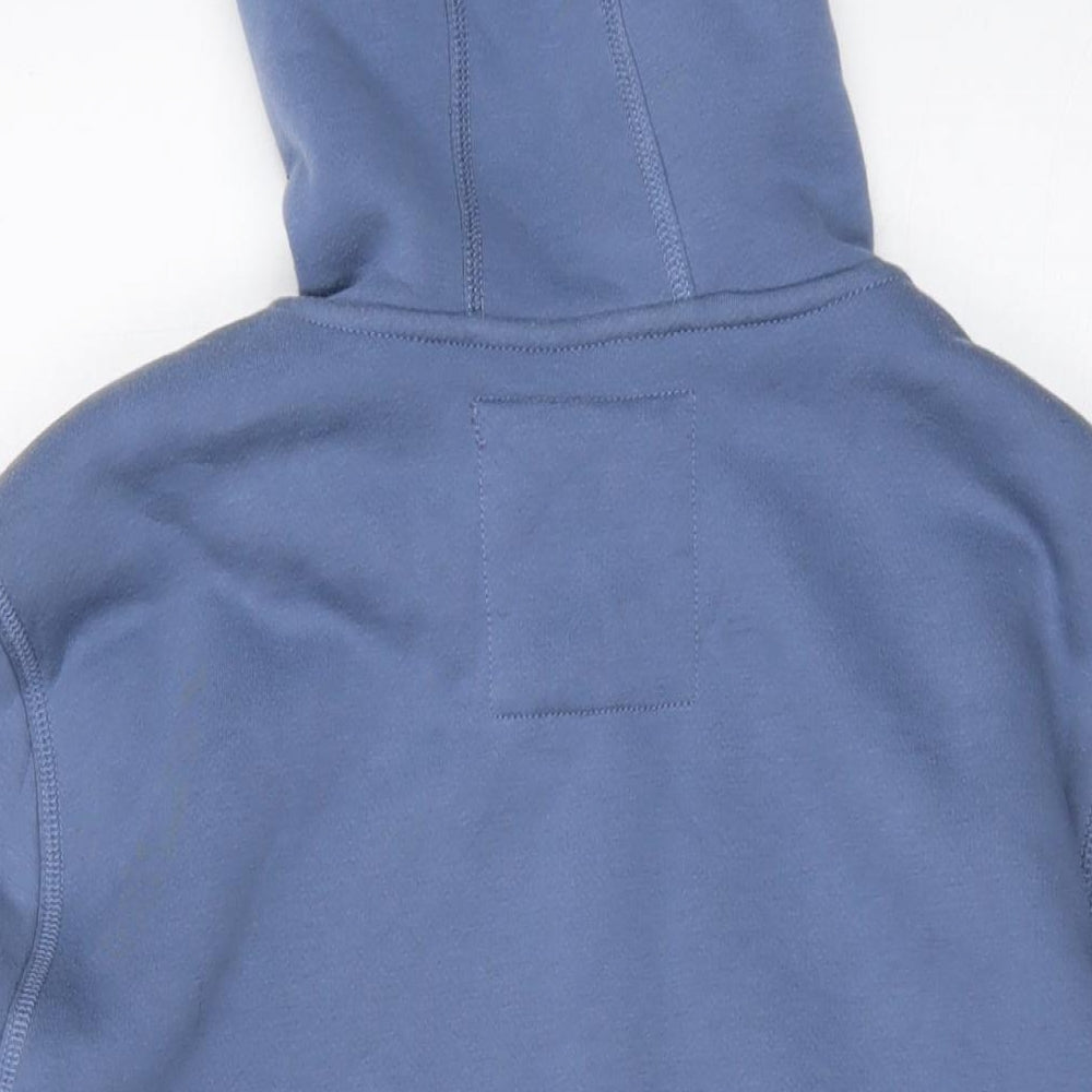 Gap Mens Blue Cotton Full Zip Hoodie Size L