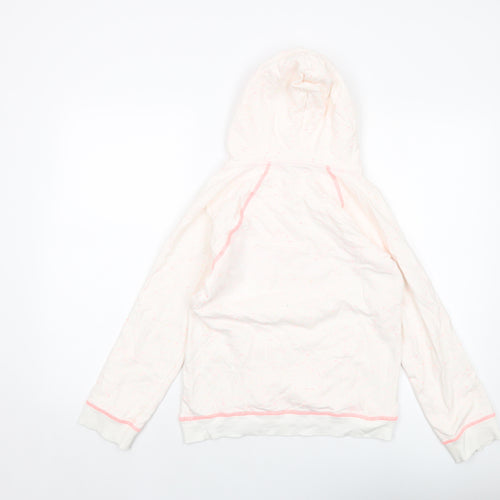 Pineapple Girls Pink Cotton Pullover Hoodie Size 13-14 Years Pullover