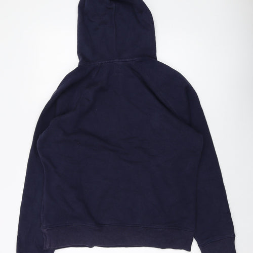 Gap Mens Blue Cotton Pullover Hoodie Size L