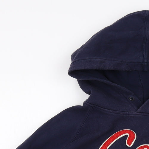 Gap Mens Blue Cotton Pullover Hoodie Size L