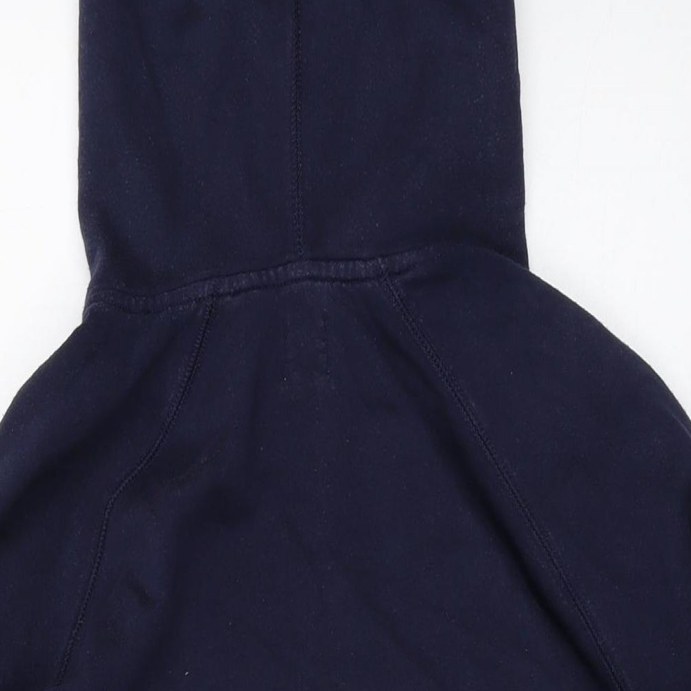 Gap Mens Blue Cotton Pullover Hoodie Size L
