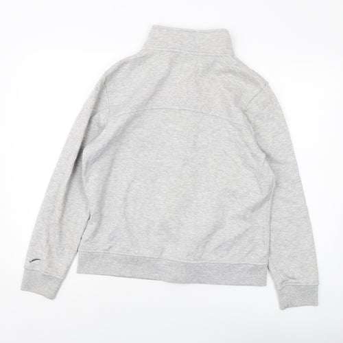LA Gear Womens Grey Polyester Full Zip Sweatshirt Size 14 Zip