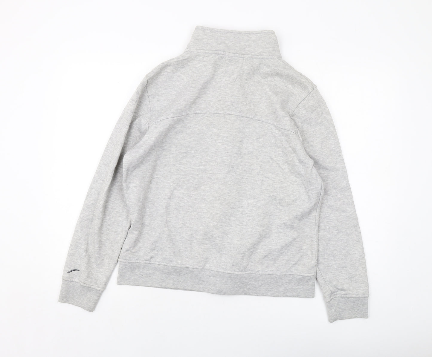 LA Gear Womens Grey Polyester Full Zip Sweatshirt Size 14 Zip