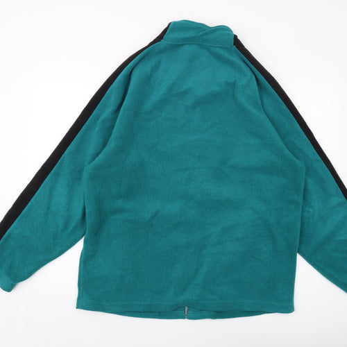 Cotton Traders Mens Green Jacket Size L Zip