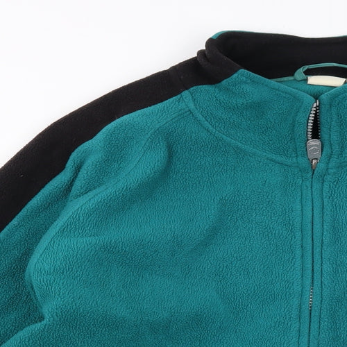 Cotton Traders Mens Green Jacket Size L Zip
