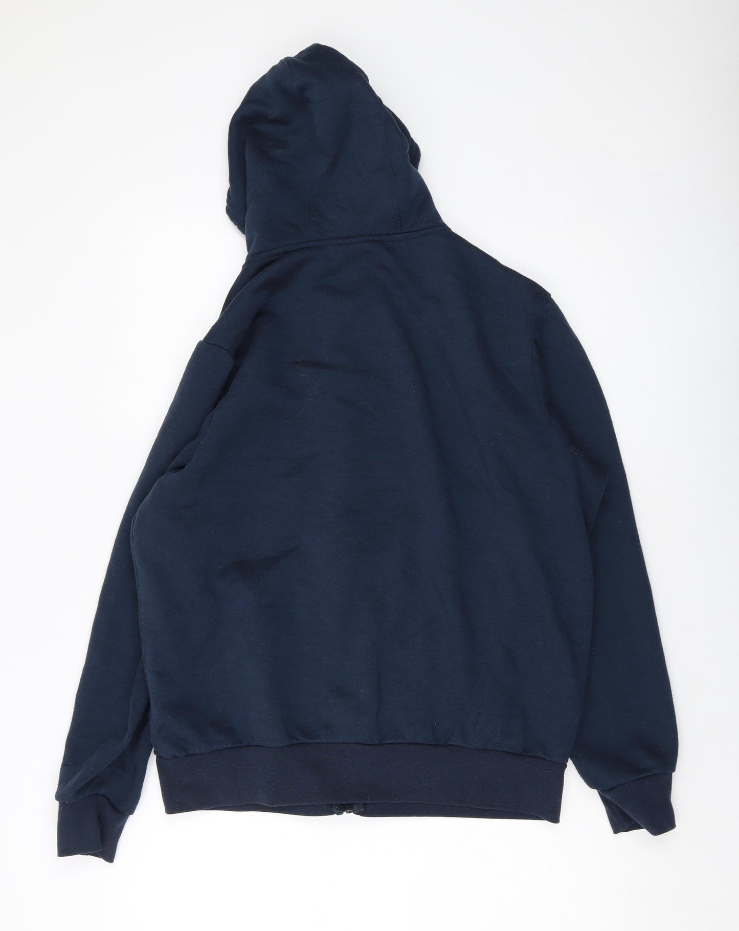 Slazenger Mens Blue Polyester Full Zip Hoodie Size S