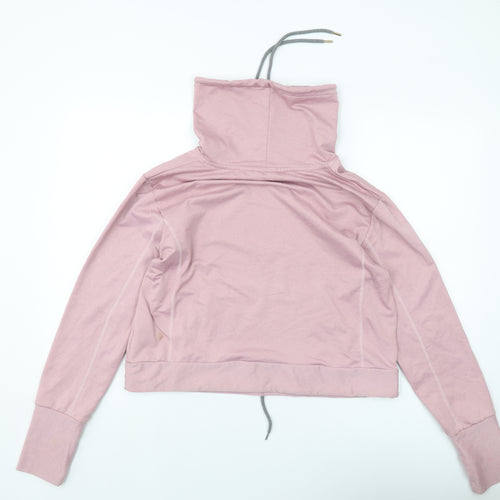 Savannah Miller Womens Pink Polyester Pullover Sweatshirt Size L Pullover
