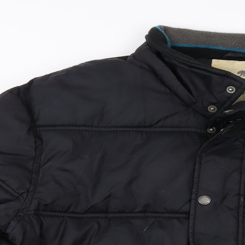 Southern California Mens Black Puffer Jacket Jacket Size XL Zip