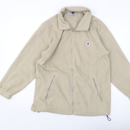 One Valley Mens Beige Jacket Size M Zip