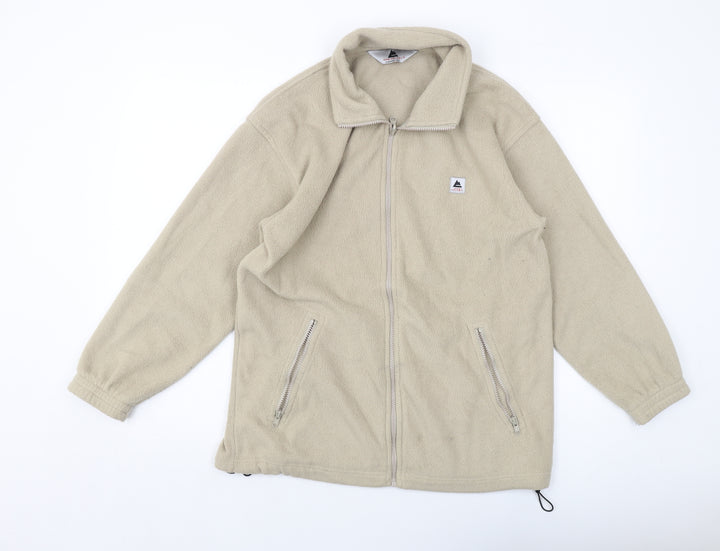 One Valley Mens Beige Jacket Size M Zip