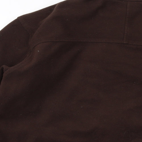 Quechua Mens Brown Jacket Size L Zip