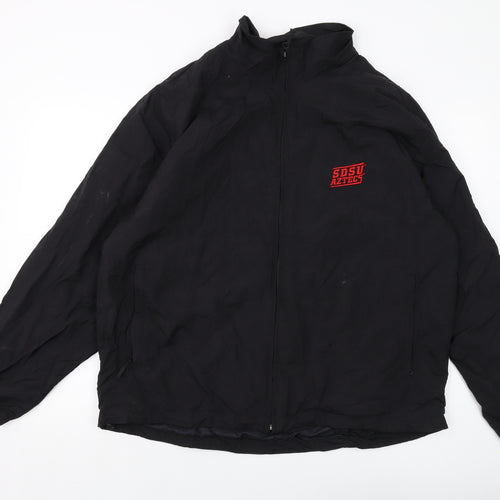 Garment Company Mens Black Jacket Size L Zip