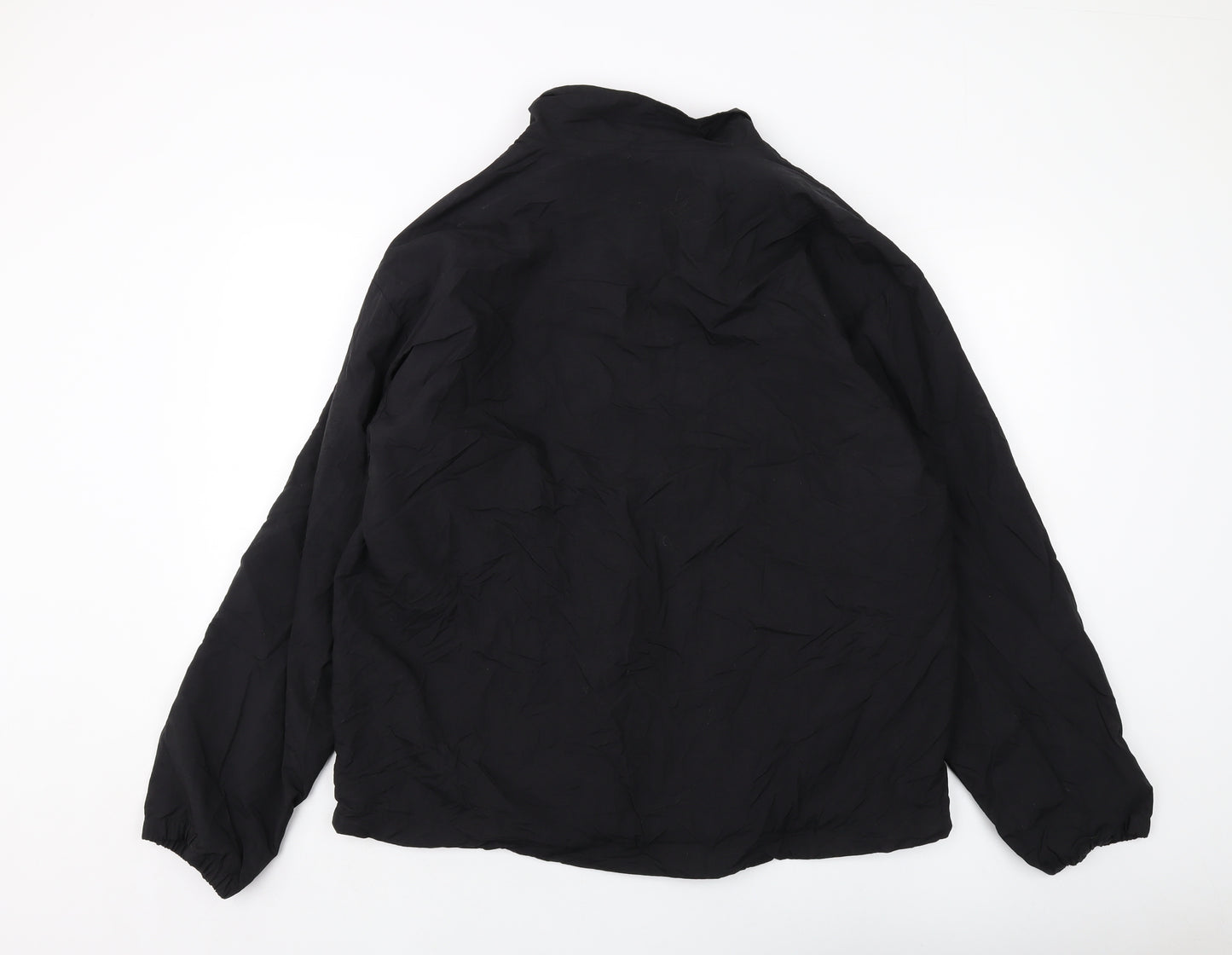 Garment Company Mens Black Jacket Size L Zip