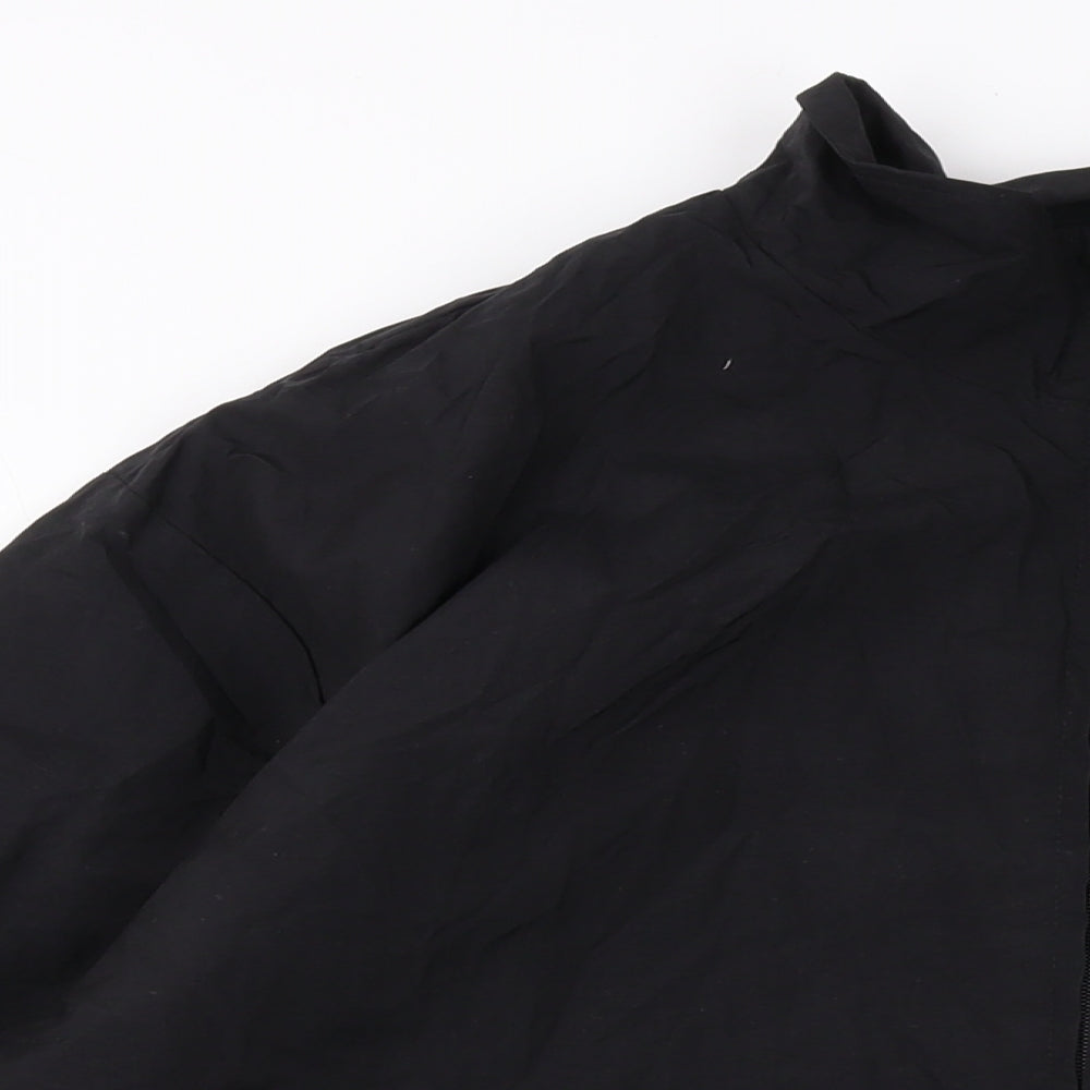 Garment Company Mens Black Jacket Size L Zip