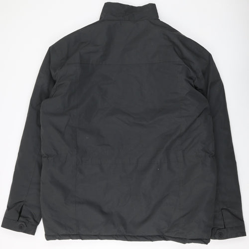 Flletcher & Lowe Mens Grey Jacket Size 3XL Zip