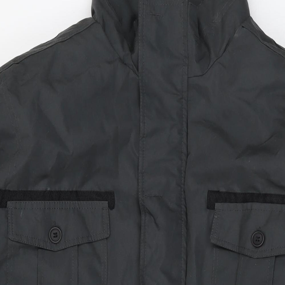 Flletcher & Lowe Mens Grey Jacket Size 3XL Zip