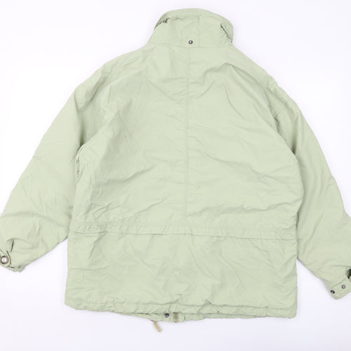 Sympatex Womens Green Jacket Size 10 Zip