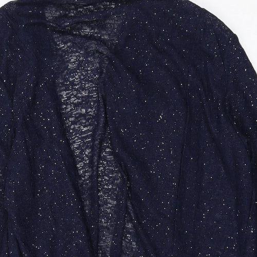 Just Elegance Womens Blue Jacket Blazer Size L